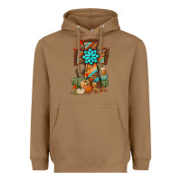 Toasted Coconut fall cross Heavyweight Hoodie - BundleAndBundleShop
