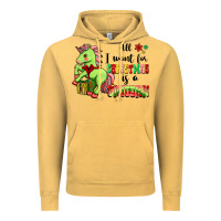 Vintage Mustard All I Want For Christmas Is A Unicorn Vintage Hoodie - FaDigitalArtStudio