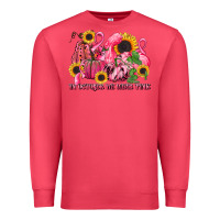 Cardinal in october we wear pink Premium Sweatshirt - LillyAllenDesigns