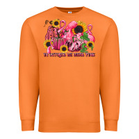 Carrot in october we wear pink Premium Sweatshirt - LillyAllenDesigns
