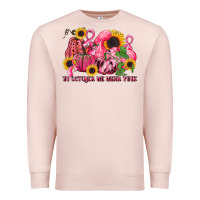 Pale Pink in october we wear pink Premium Sweatshirt - LillyAllenDesigns