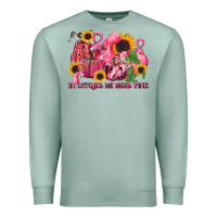 Seafoam in october we wear pink Premium Sweatshirt - LillyAllenDesigns