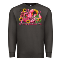 Smoke in october we wear pink Premium Sweatshirt - LillyAllenDesigns