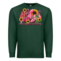 Sports Green in october we wear pink Premium Sweatshirt - LillyAllenDesigns