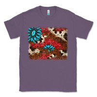 Lavender gemstone cowhide background Classic Tee - AdoDesignShop