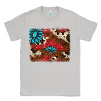 Moon Dust gemstone cowhide background Classic Tee - AdoDesignShop