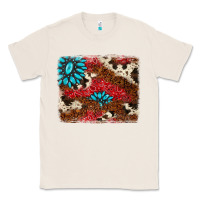 Natural gemstone cowhide background Classic Tee - AdoDesignShop