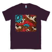 Plum gemstone cowhide background Classic Tee - AdoDesignShop