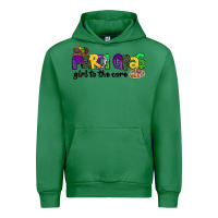Emerald mardi gras girl to the core Urban Hoodie - CowGirlArtShop