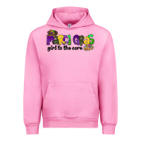 Fuchsia Pink mardi gras girl to the core Urban Hoodie - CowGirlArtShop