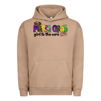 Pigment Burro mardi gras girl to the core Urban Hoodie - CowGirlArtShop