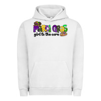 Pigment Lunar Rock mardi gras girl to the core Urban Hoodie - CowGirlArtShop