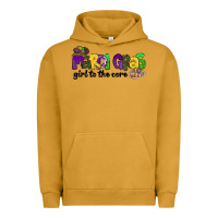 Pigment Peanut Butter mardi gras girl to the core Urban Hoodie - CowGirlArtShop