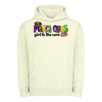 Pigment Pistachio mardi gras girl to the core Urban Hoodie - CowGirlArtShop