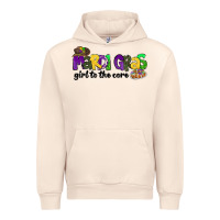 Sandshell mardi gras girl to the core Urban Hoodie - CowGirlArtShop