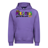 Tulip mardi gras girl to the core Urban Hoodie - CowGirlArtShop