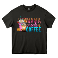 Mama Needs Coffee Heavy Core Tee | Teevron