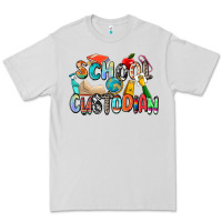 Dove Grey school custodian Premium Tee - Zillion Design Studio