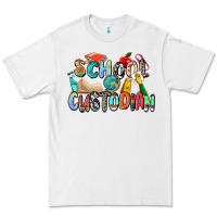White school custodian Premium Tee - Zillion Design Studio