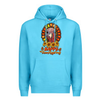 Ocean Blue happy thanksgiving gemstone Premium Hoodie - RanaPortraitStore