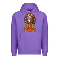 Purple happy thanksgiving gemstone Premium Hoodie - RanaPortraitStore
