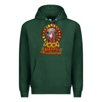 Sports Green happy thanksgiving gemstone Premium Hoodie - RanaPortraitStore