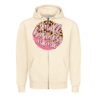 Sandshell small business mama Zipper Hoodie - MaliasSmallBusiness