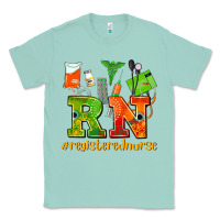 Seafoam registered nurse juneteenth Classic Tee - AdoDesignShop