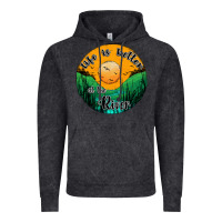 Vintage Black life is better at the river Vintage Hoodie - JahusDesignShop