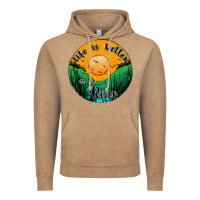 Vintage Coffee life is better at the river Vintage Hoodie - JahusDesignShop