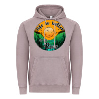 Life Is Better At The River Vintage Hoodie | Teevron