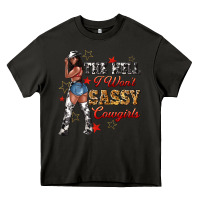 Asphalt the heel i wont sassy cowgirls Heavy Core Tee - texasbilliewilder