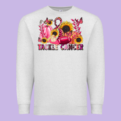 Tackle Cancer Premium Sweatshirt Designed By Lillyallendesigns