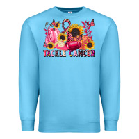 Ocean Blue tackle cancer Premium Sweatshirt - LillyAllenDesigns