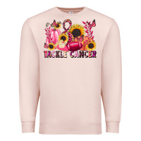 Pale Pink tackle cancer Premium Sweatshirt - LillyAllenDesigns