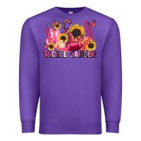 Purple tackle cancer Premium Sweatshirt - LillyAllenDesigns