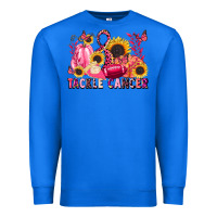 True Royal tackle cancer Premium Sweatshirt - LillyAllenDesigns