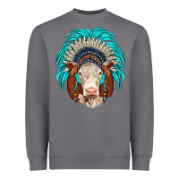 Storm hereford indian headdress Heavyweight Sweatshirt - JahusDesignShop