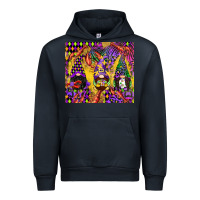 Navy mardi gras gnome Urban Hoodie - CowGirlArtShop