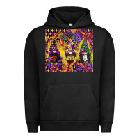 Pigment Black mardi gras gnome Urban Hoodie - CowGirlArtShop
