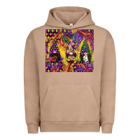 Pigment Burro mardi gras gnome Urban Hoodie - CowGirlArtShop