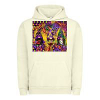 Pigment Pistachio mardi gras gnome Urban Hoodie - CowGirlArtShop