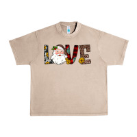 French Oak love santa Urban Heavy Tee - JahusDesignShop