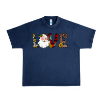 Navy love santa Urban Heavy Tee - JahusDesignShop