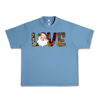 Pebble Blue love santa Urban Heavy Tee - JahusDesignShop