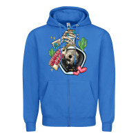 True Royal cowboy tears Zipper Hoodie - MaliasSmallBusiness