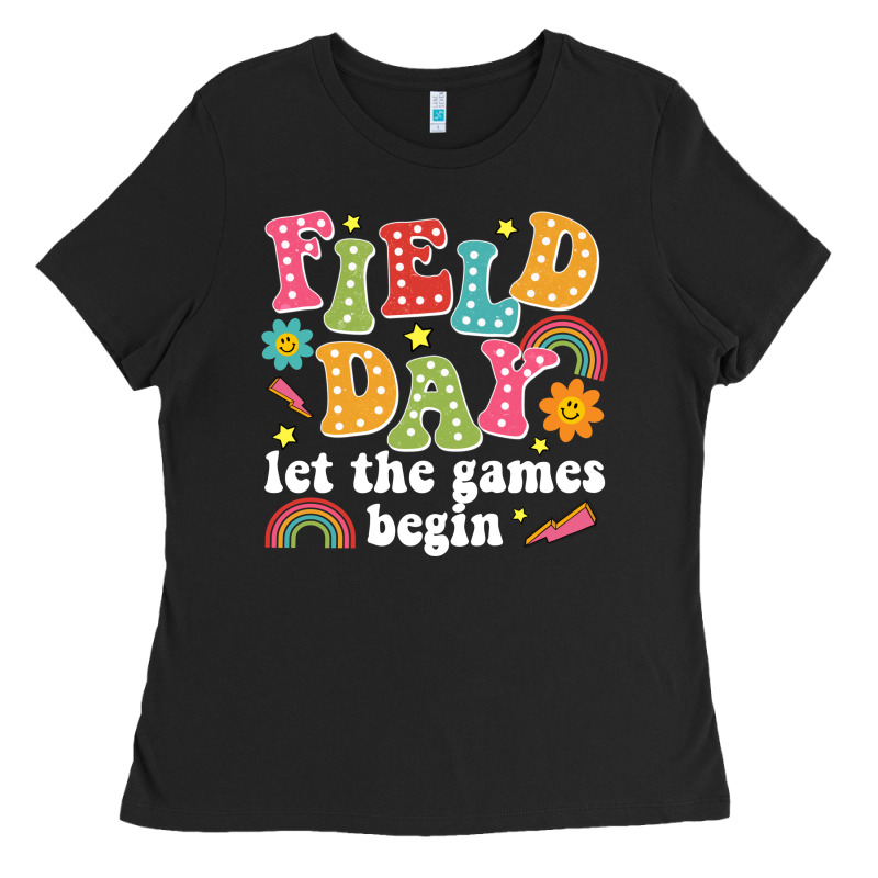 Field Day Let The Games Begin Ladies Tee by JahusDesignShop | Teevron