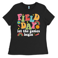 Black field day let the games begin Ladies Tee - JahusDesignShop