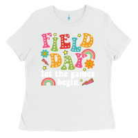 White field day let the games begin Ladies Tee - JahusDesignShop