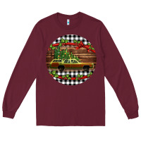 Burgundy Christmas vacation car Christmas Long Sleeve Tee - Jasminsmagicworld